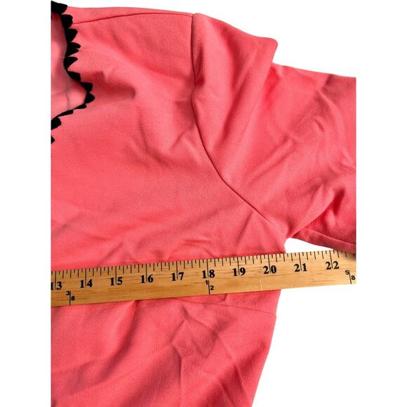 ALEXIA ADMOR Holly Scuba Crepe Dress In Pink Sz 12 - Picture 7 of 13